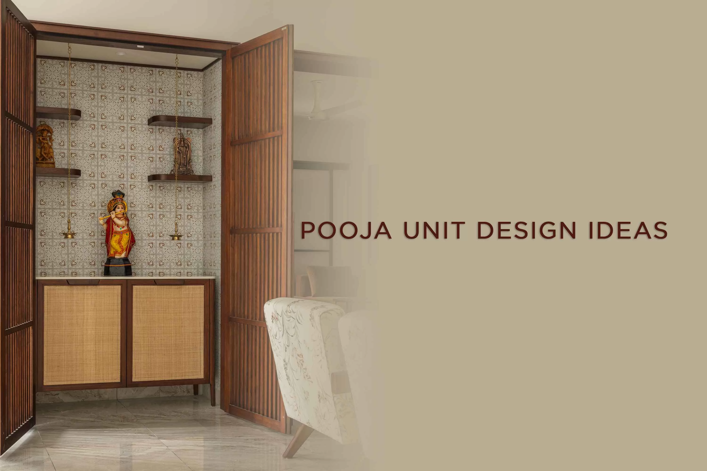 pooja unit designs